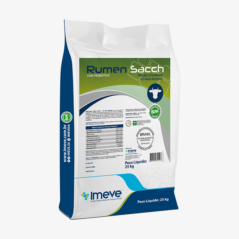 Embalagem do Rumen Sacch IMEVE